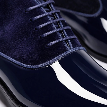 Alvaro Velvet Cap-Toe Oxford