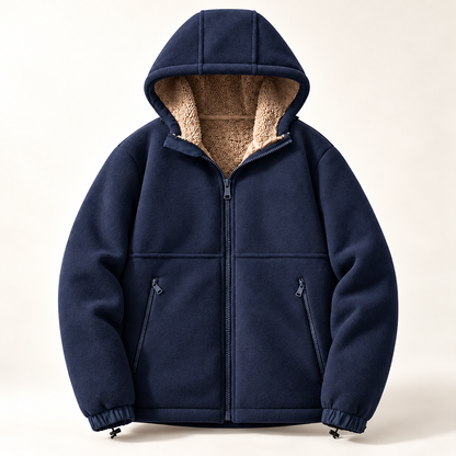 Aldridge Wool Hooded Jacket