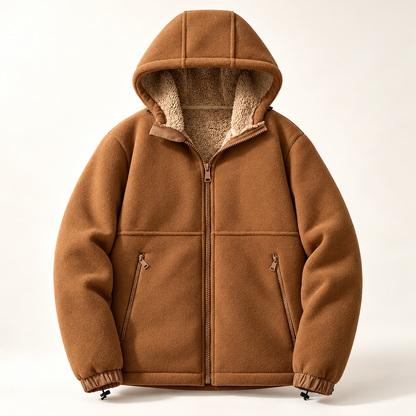 Aldridge Wool Hooded Jacket