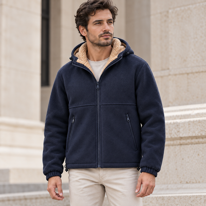 Aldridge Wool Hooded Jacket