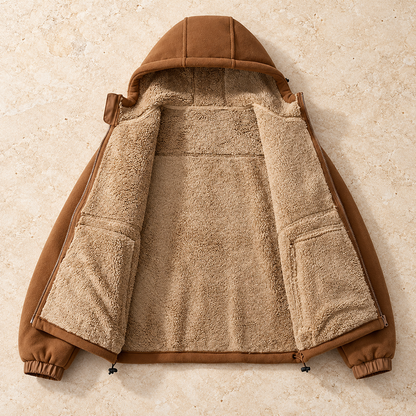 Aldridge Wool Hooded Jacket