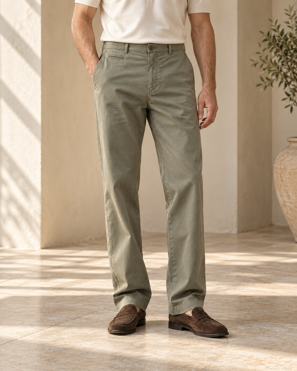 Bramwell 100% Cotton Trousers