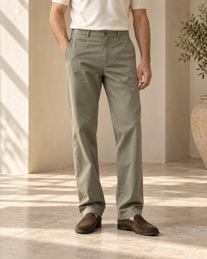 Bramwell 100% Cotton Trousers