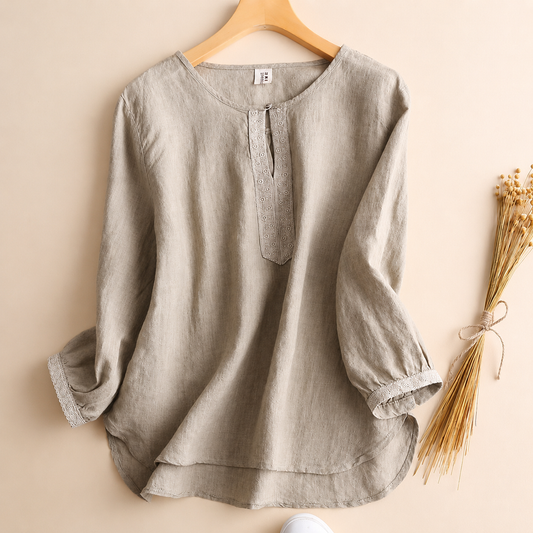 Liora Linen Blouse
