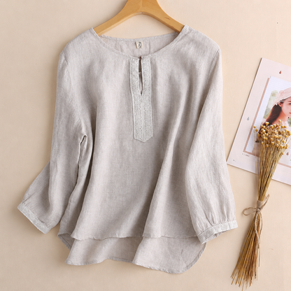 Liora Linen Blouse