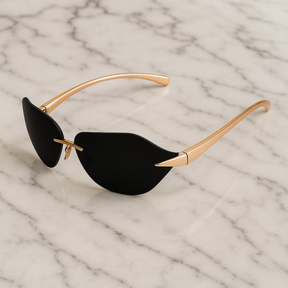 Carlo™ Rimless Polarized Sunglasses - Axel Ross