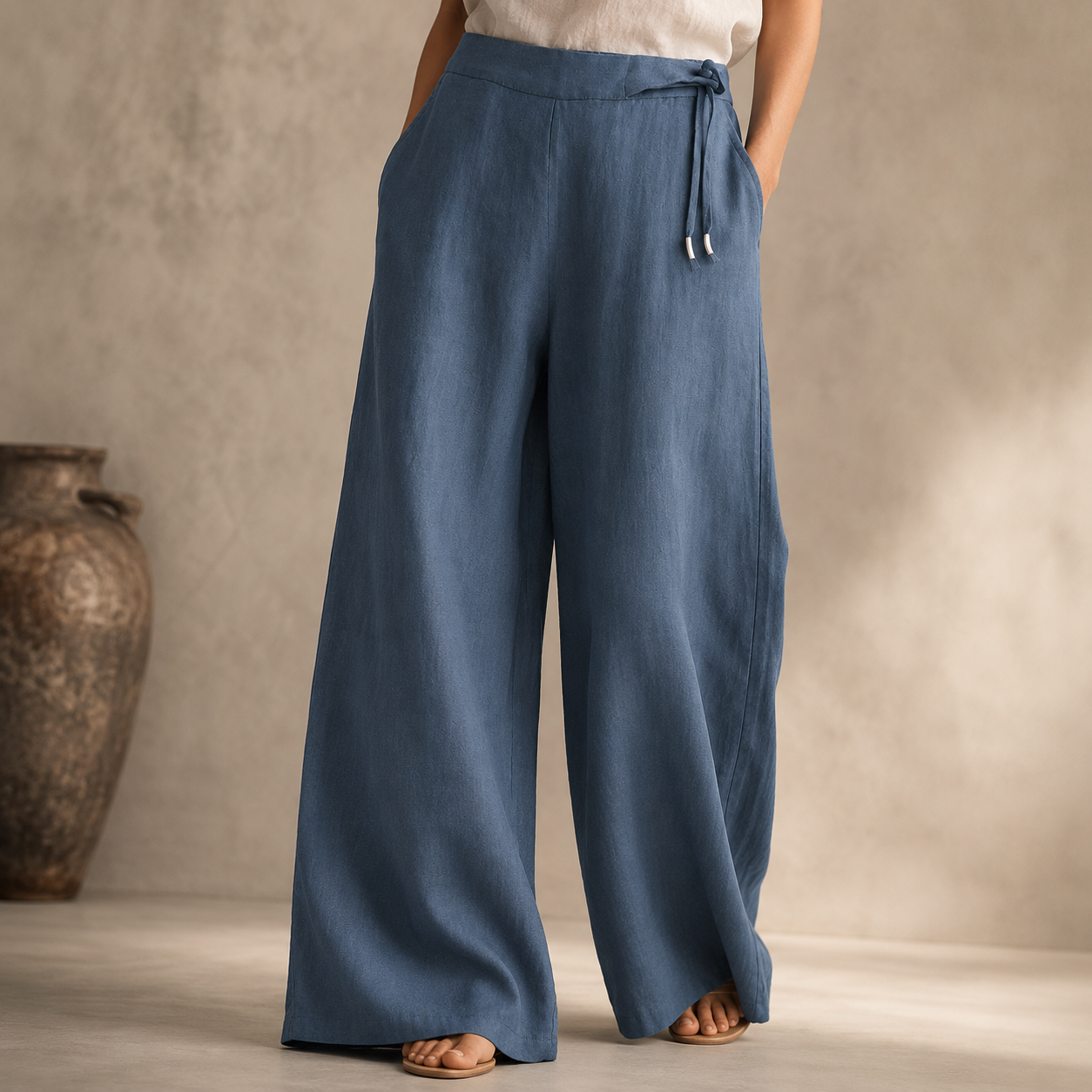 Elara Linen Pants