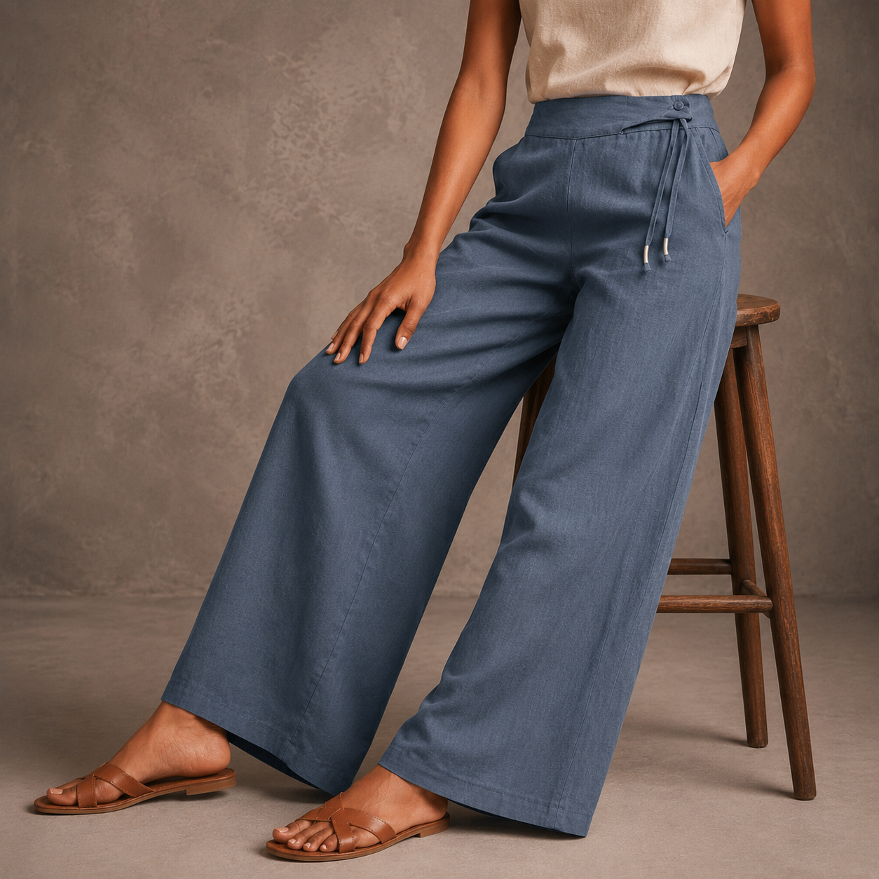Elara Linen Pants