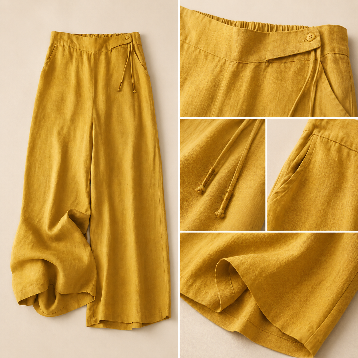 Elara Linen Pants