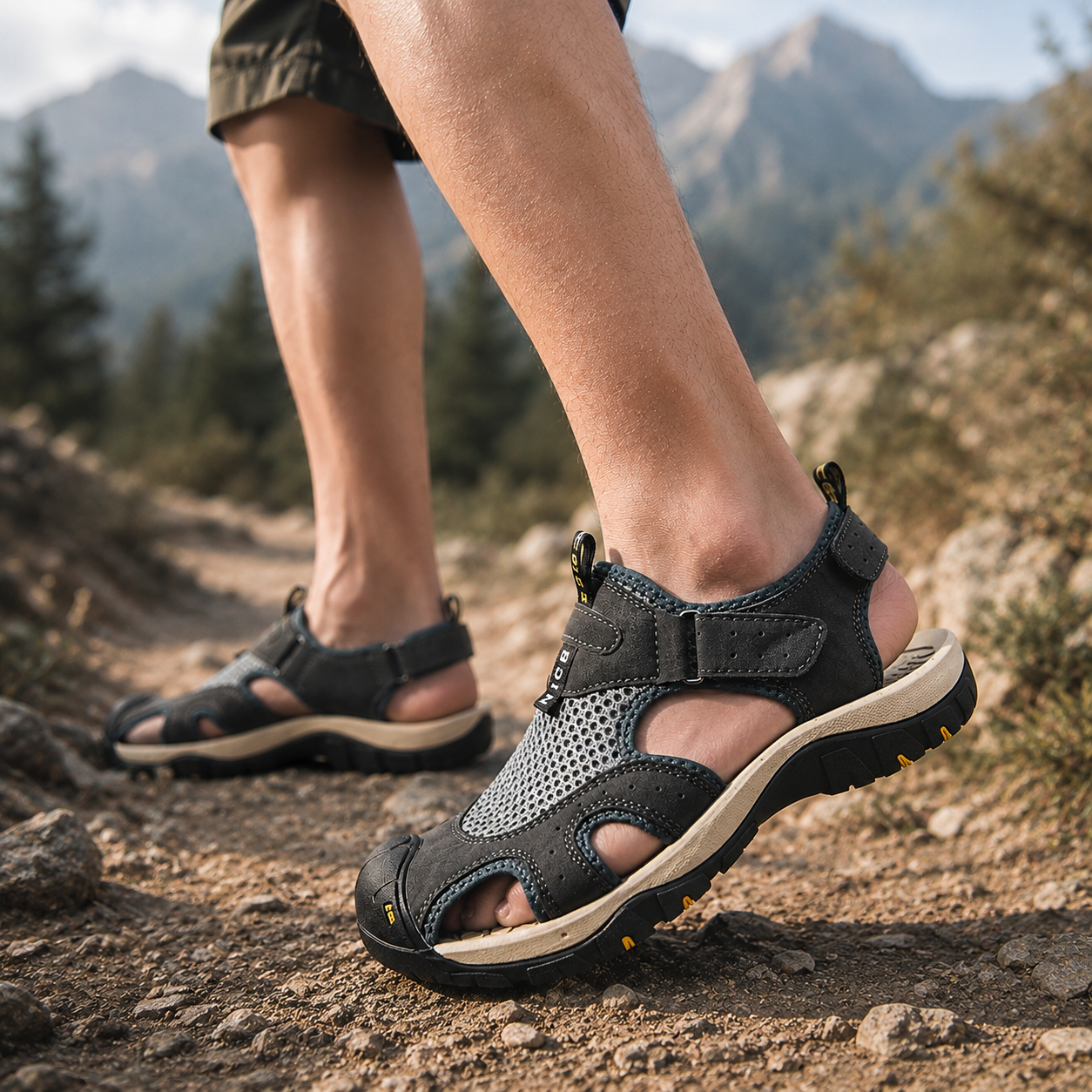 Terrain Scout Leather Sandal