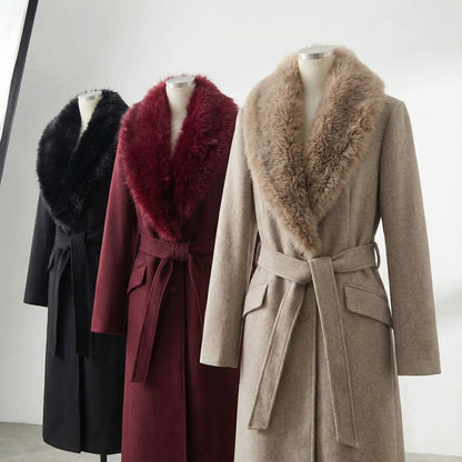 Amélie Belted Winter Coat