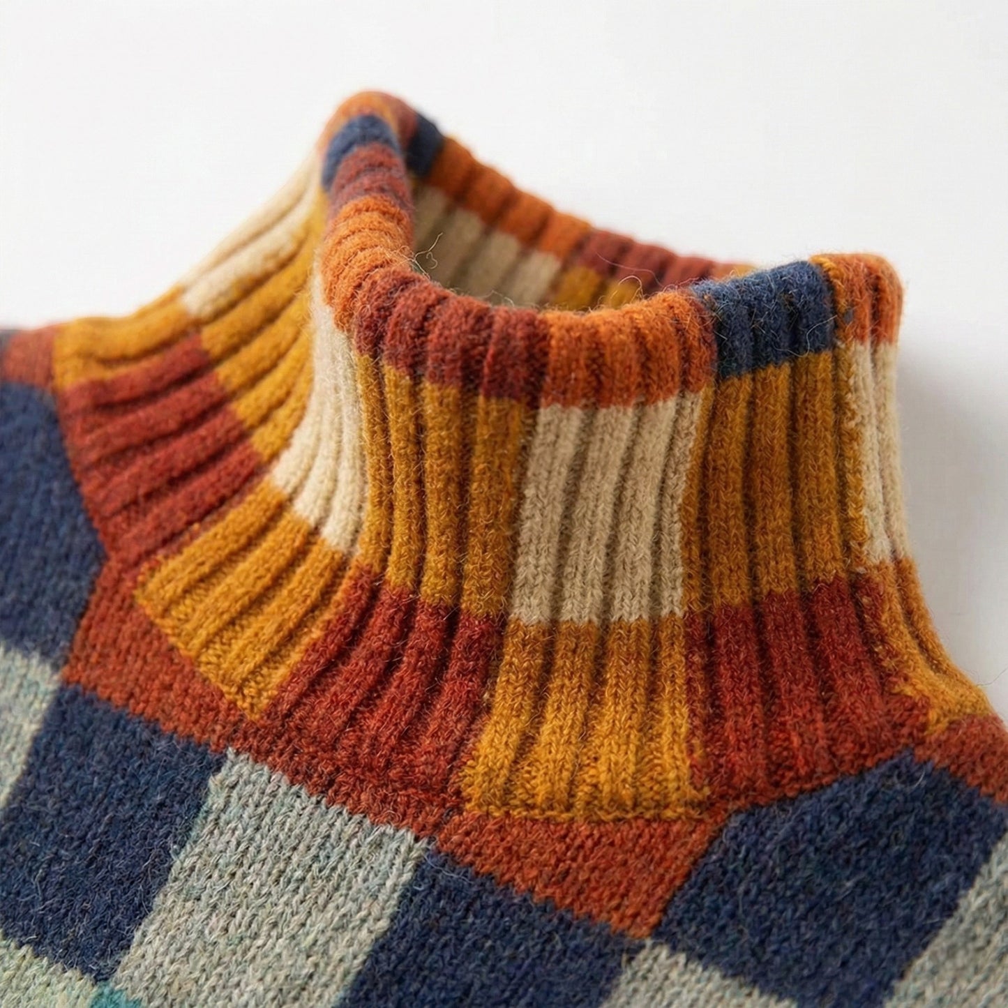 Esme Wool Patchwork Sweater