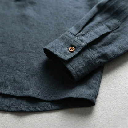 Asuka Japanese Linen Shirt