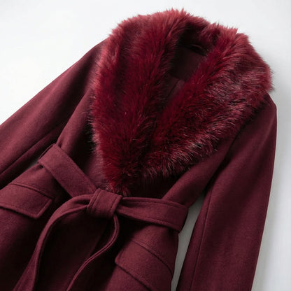 Amélie Belted Winter Coat