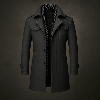 Harrington Wool Coat