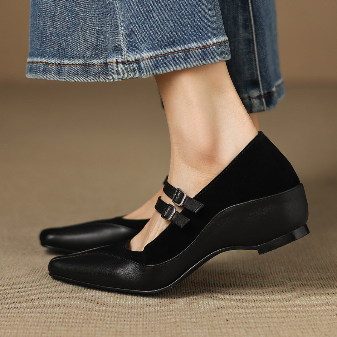 Freya Double-Strap Mary Jane