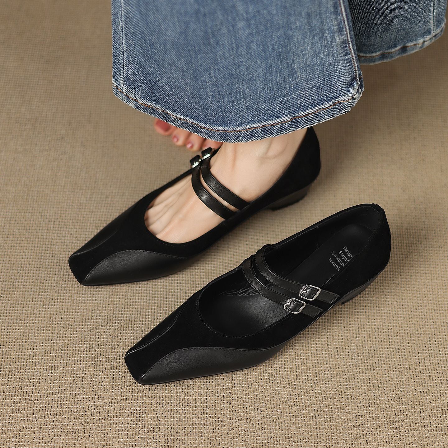 Freya Double-Strap Mary Jane