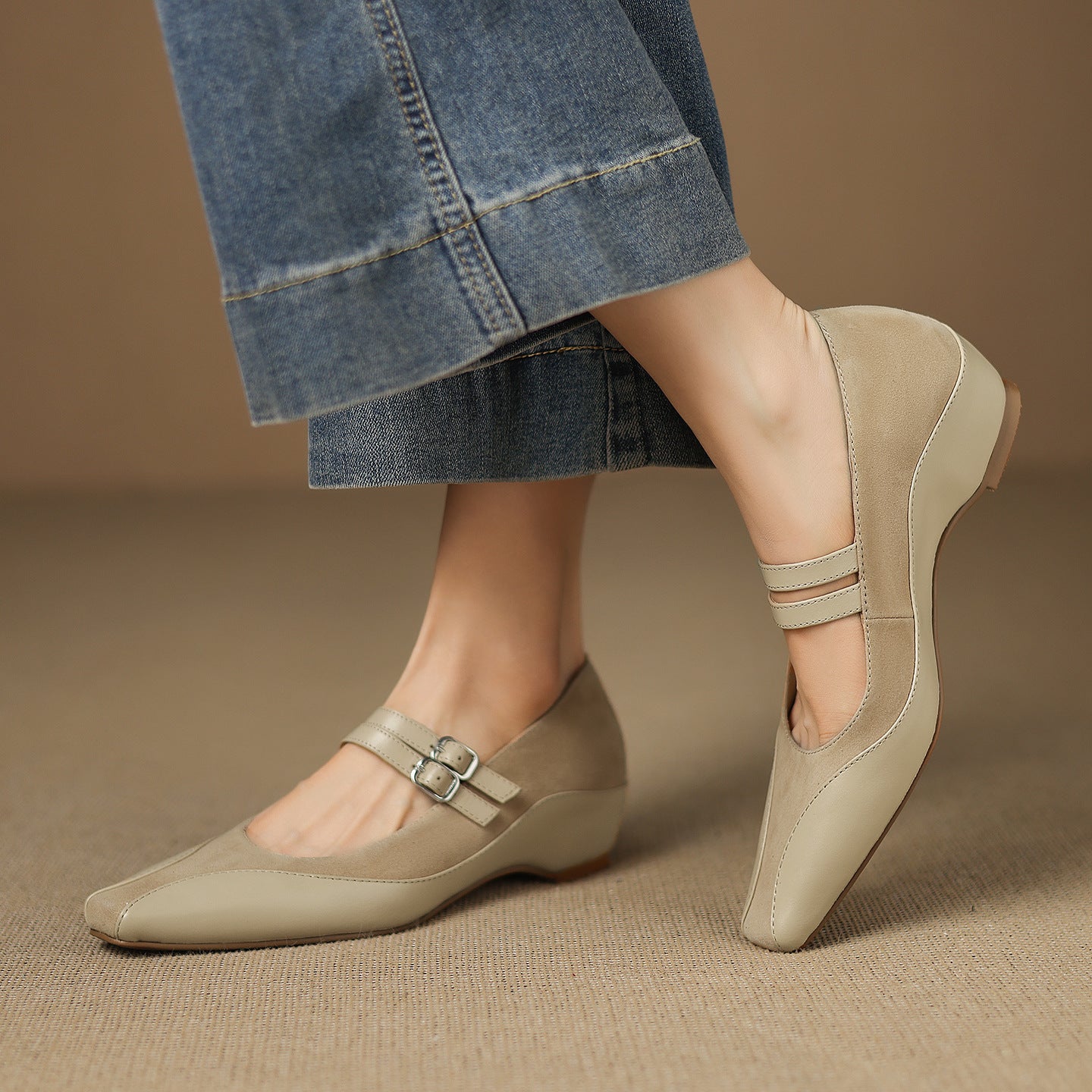 Freya Double-Strap Mary Jane