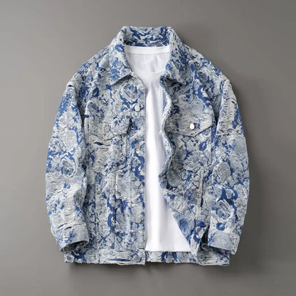 Marlowe Jacquard Jacket - Axel Ross