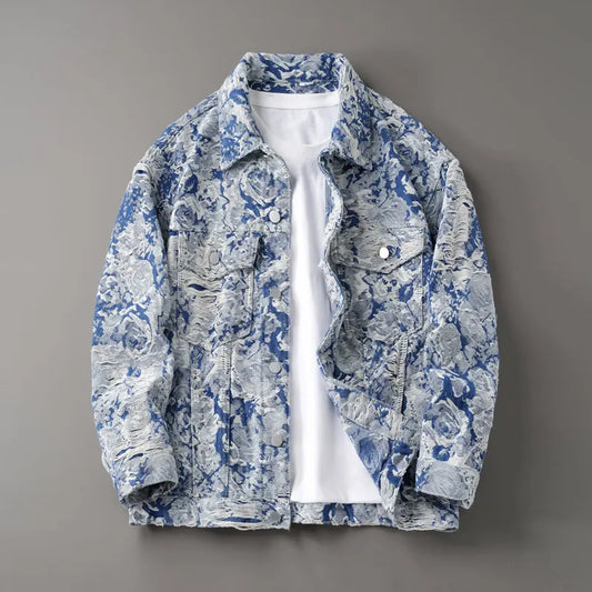 Marlowe Jacquard Jacket - Axel Ross