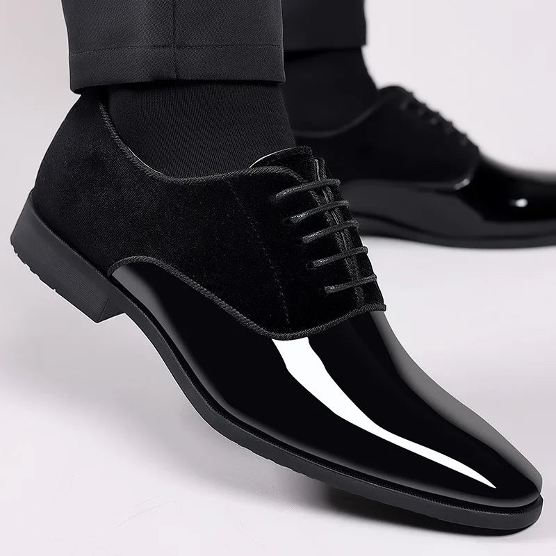 Alvaro Velvet Cap-Toe Oxford