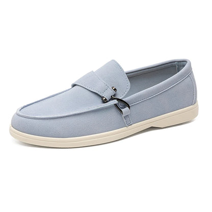 Luciano Suede Loafers - Axel Ross