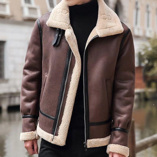 Giuliano Leather Coat