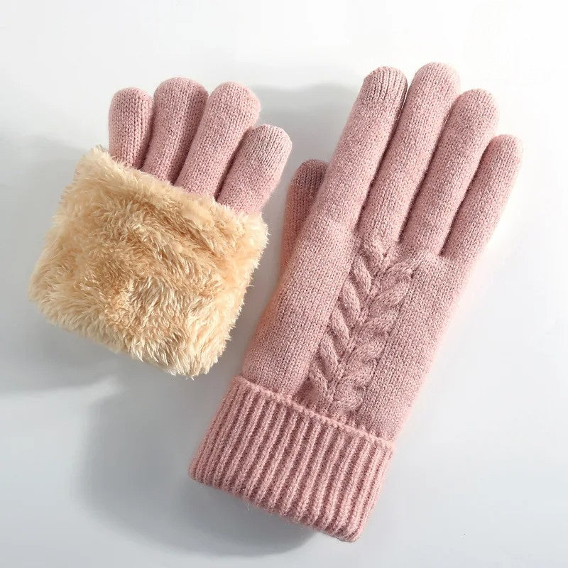 Isabelle Soft Knit Gloves