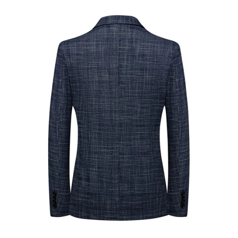 2025 Men's Slim Fit Business Casual Blazer High Quality Fashion All-in-One Banquet Korean Style Handsome Trend for All Seasons - Axel Ross