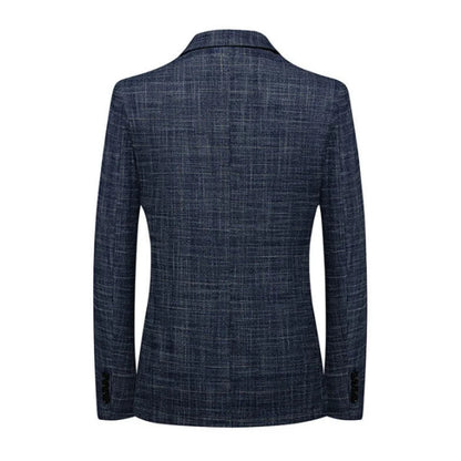 2025 Men's Slim Fit Business Casual Blazer High Quality Fashion All-in-One Banquet Korean Style Handsome Trend for All Seasons - Axel Ross