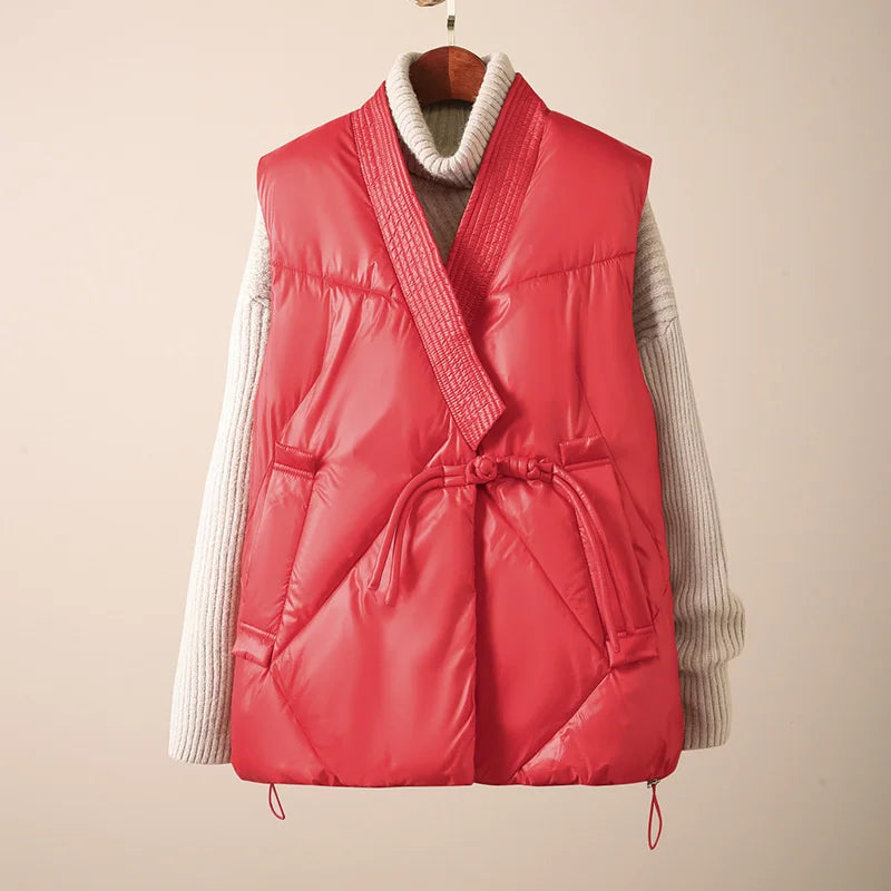 Alessia Tie Vest - Axel Ross