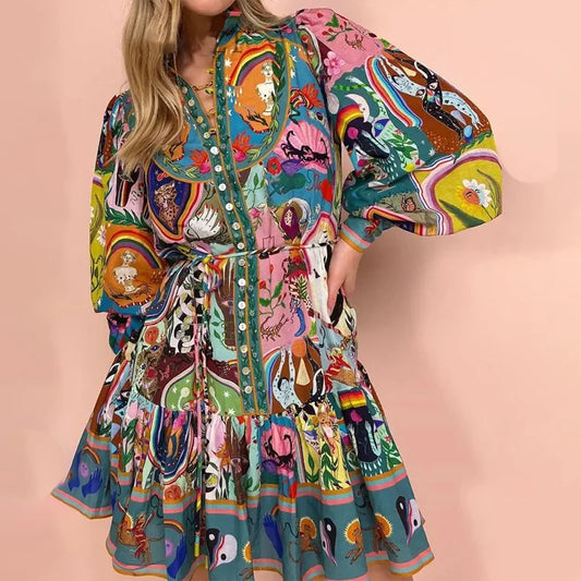 Myth & Muse Shirt Dress - Axel Ross