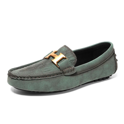 Classic Blue Men's Loafers Big Size 48 Comfy Leather Casual Shoes Men Lightweight Driving Shoes Men Moccasins zapatos de hombre - Axel Ross