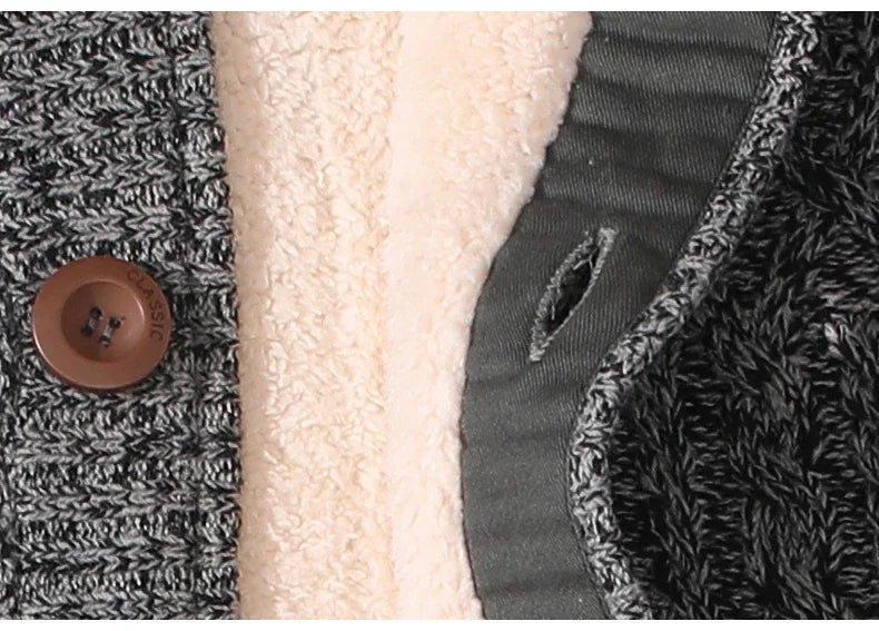 Winter Cardigan Male Thicken Warm Wool Cashmere Winter Coats Sweater Men Clothing 2020 New Outwear Size 4XL 5XL 6XL 7XL - Axel Ross