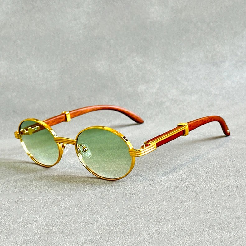 Enzo Oval Sunglasses