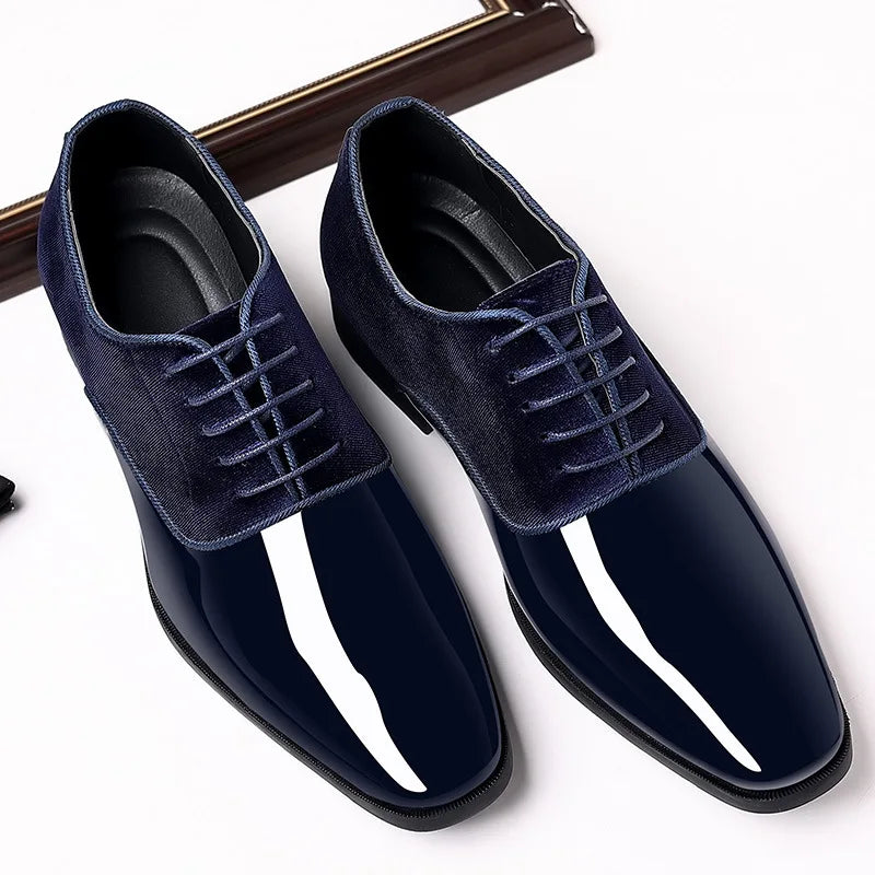 Alvaro Velvet Cap-Toe Oxford