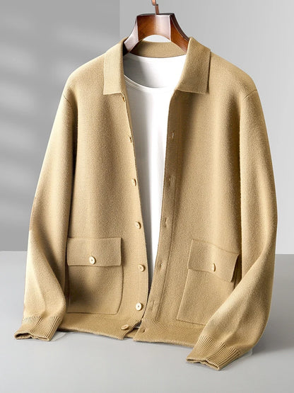 Alden Merino Wool Cardigan