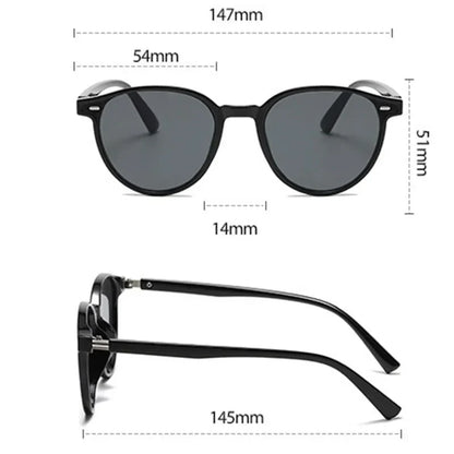 "New York" Round-Frame Sunglasses - Axel Ross