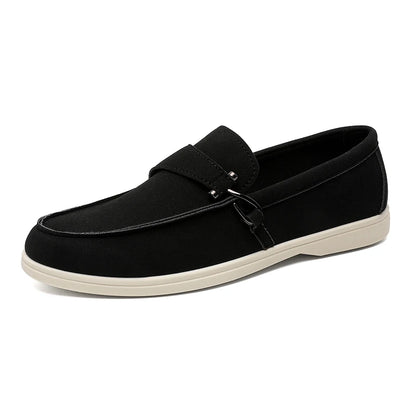 Luciano Suede Loafers - Axel Ross