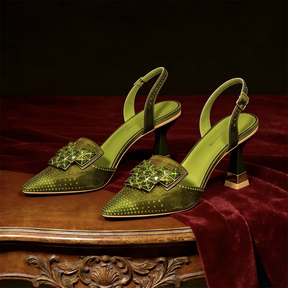 The Valencia Jewel Pumps