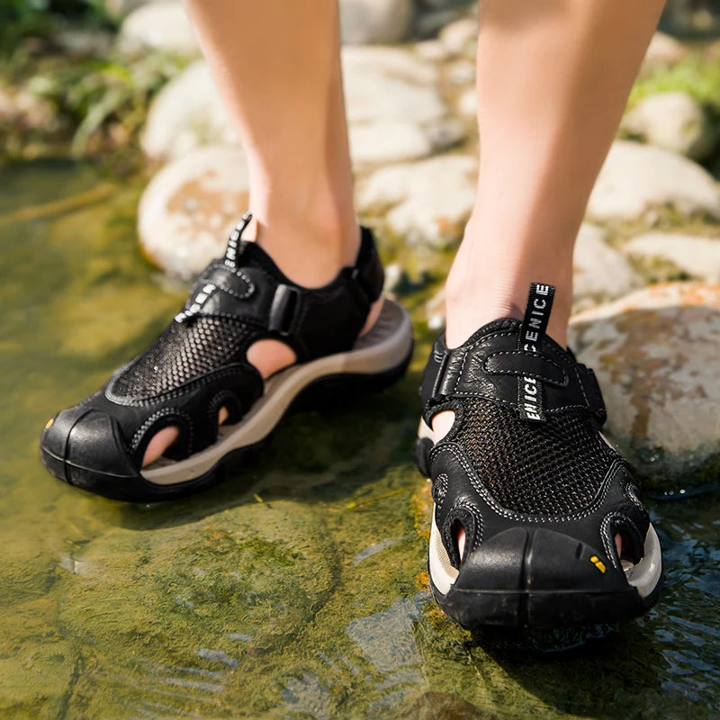 Terrain Scout Leather Sandal