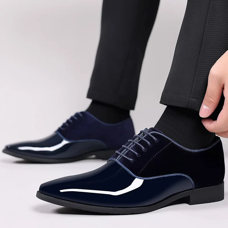 Alvaro Velvet Cap-Toe Oxford