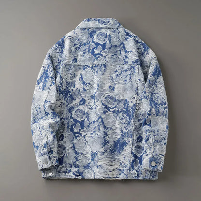 Marlowe Jacquard Jacket - Axel Ross