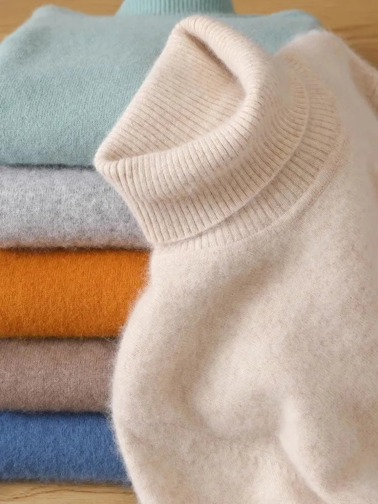 Leonardo Cashmere Turtleneck - Axel Ross