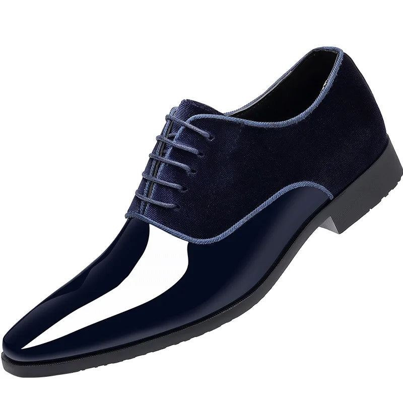 Alvaro Velvet Cap-Toe Oxford