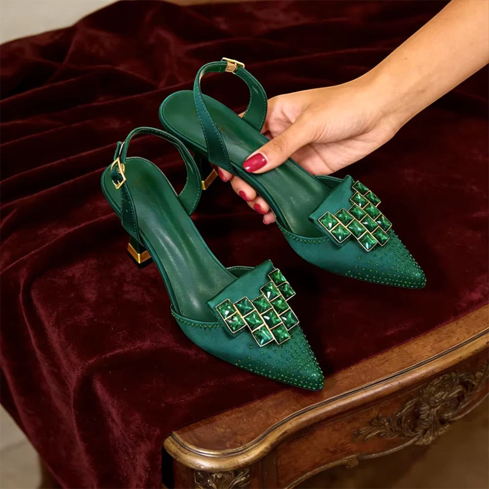 The Valencia Jewel Pumps