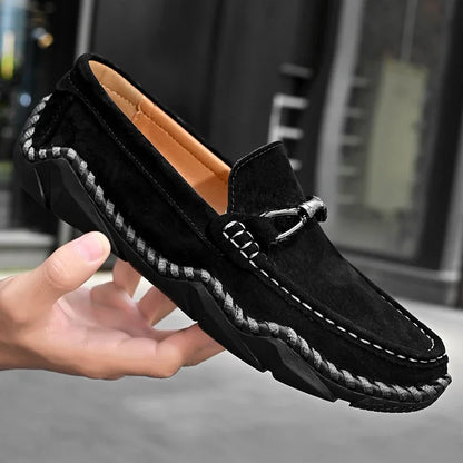 Napoli Leather Loafers - Axel Ross