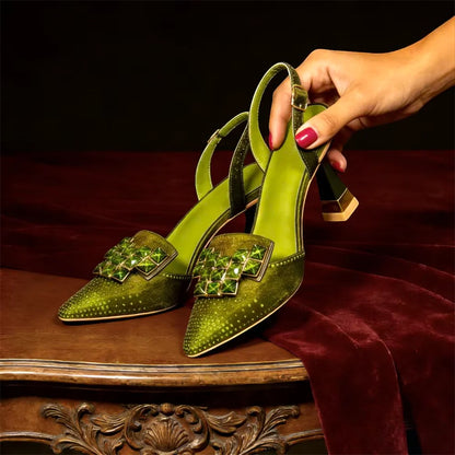 The Valencia Jewel Pumps