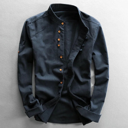 Asuka Japanese Linen Shirt - Axel Ross