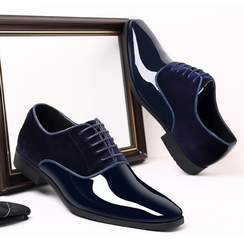 Alvaro Velvet Cap-Toe Oxford
